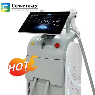 CE Onaylı 1200W Diyot Lazer Saç Kaldırma ve Dövme Kaldırma Makinesi