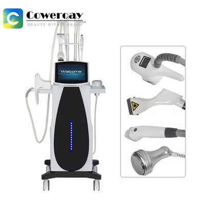 Vakum emme Vela şekli makinesi 635nm vücut zayıflatma için Vela Roller makinesi