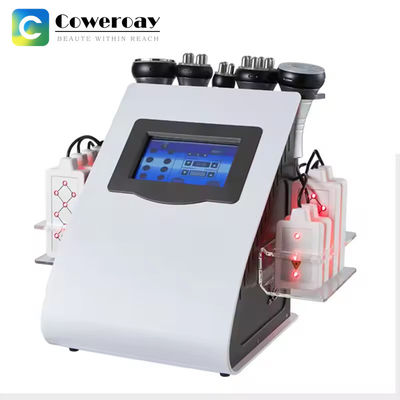 350W Vakum Kavitasyon Sistemi 8 Pad 40Khz Lazer Kavitasyon Ağırlık Kaybetme Makinesi