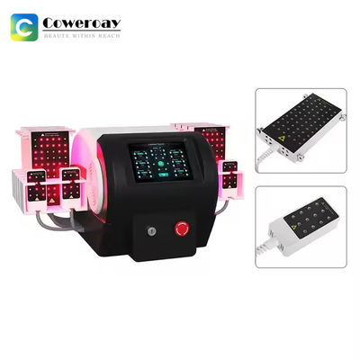 12 Pad 635nm 650nm Lipo Lazer 100mW~350mW Yağ Çekme Hızlı İhmal Makinesi